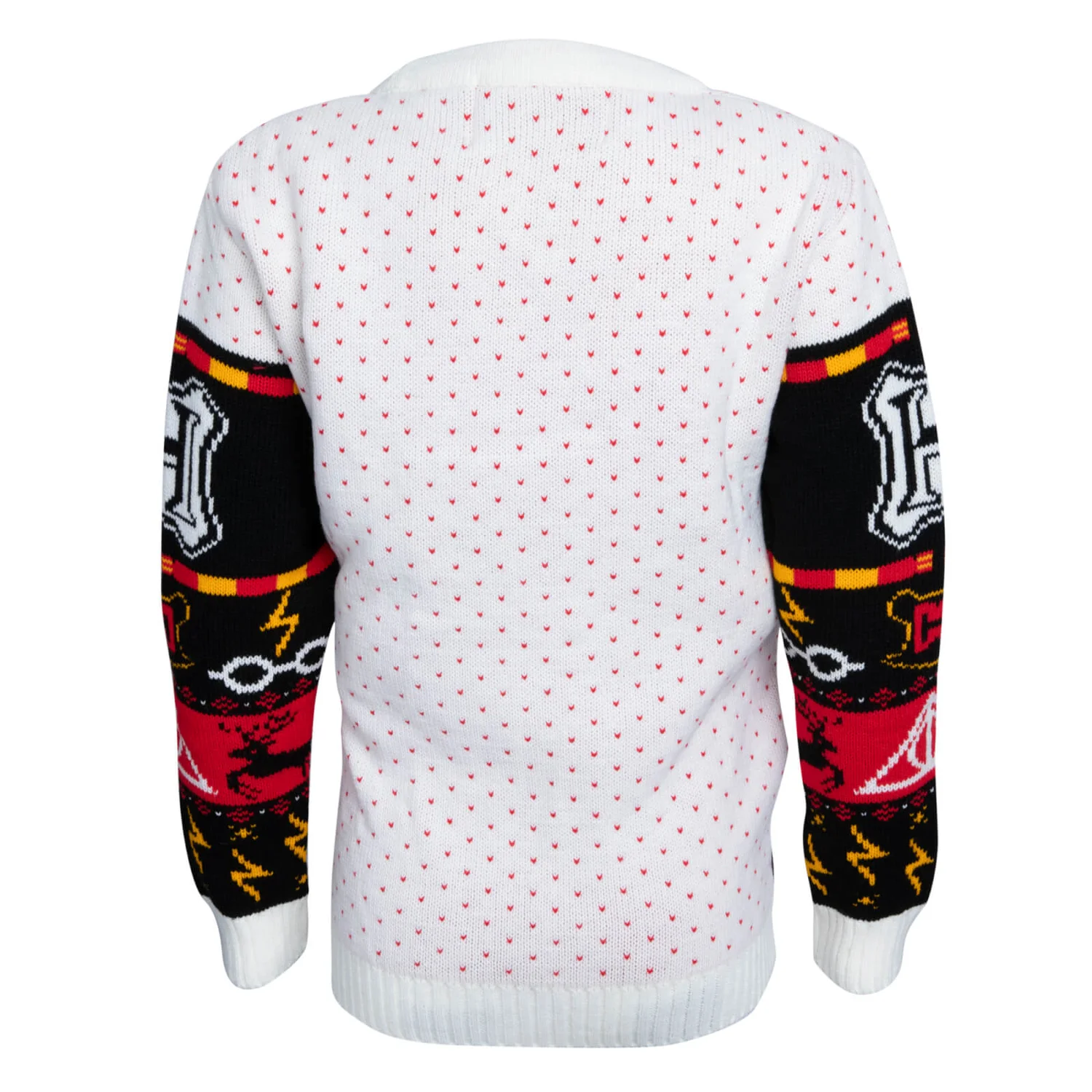 Harry Potter Kids Christmas Knitted Jumper - Red 4 Harry Potter Kids Christmas Knitted Jumper - Red - Image 2