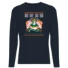 Elf Christmas Cheer Unisex Long Sleeve T-Shirt - Navy 1 Elf Christmas Cheer Unisex Long Sleeve T-Shirt - Navy -Cheap Christmas Franchises Store 12752897 1644822394534250