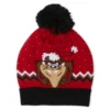 Taz The Season Christmas Beanie Red -Cheap Christmas Franchises Store 13167658 3894900346772252