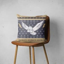 Harry Potter Hogwarts Christmas Square Cushion -Cheap Christmas Franchises Store 13407754 1394898761452249