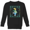 The Simpsons Dashing Through The Snow Kids' Christmas Jumper - Black 2 The Simpsons Dashing Through The Snow Kids' Christmas Jumper - Black -Cheap Christmas Franchises Store 13440501 1204906512726588