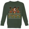 Crash Bandicoot Happy Crashmas Kids' Christmas Jumper - Forest Green 1 Crash Bandicoot Happy Crashmas Kids' Christmas Jumper - Forest Green -Cheap Christmas Franchises Store 13440519 1944906512527283