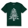 Marvel Christmas Tree Unisex T-Shirt - Green 1 Marvel Christmas Tree Unisex T-Shirt - Green -Cheap Christmas Franchises Store 13468624 1994915111569537