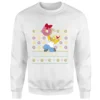 The Simpsons D'OH HO HO Christmas Jumper - White 2 The Simpsons D'OH HO HO Christmas Jumper - White -Cheap Christmas Franchises Store 13995107 1044996481826012