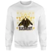 Black Adam Gold Christmas Christmas Jumper - White -Cheap Christmas Franchises Store 13995184 1674996482092643