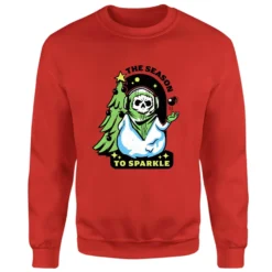 Call Of Duty Season To Sparkle Christmas Jumper - Red