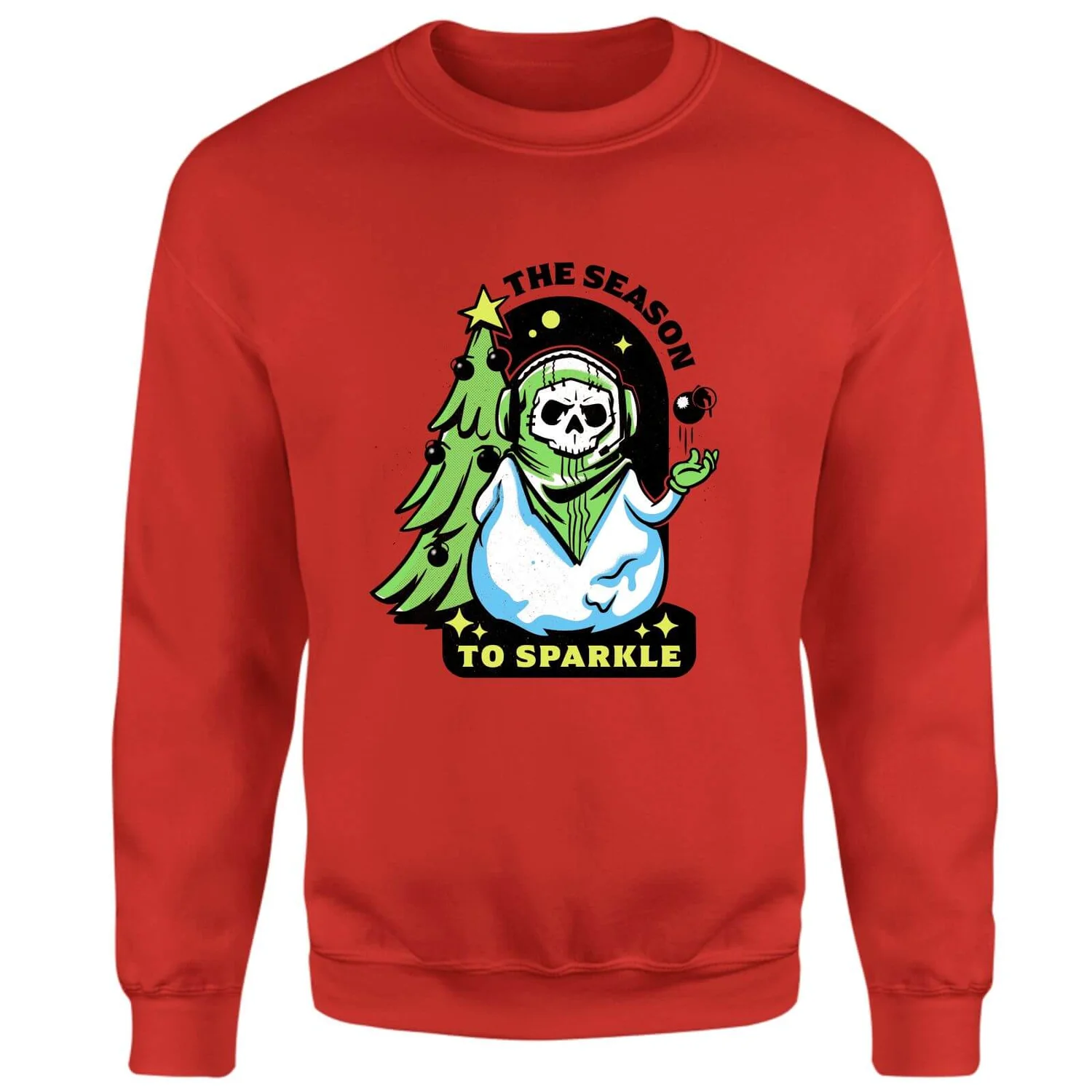 Call Of Duty Season To Sparkle Christmas Jumper - Red 3 Call Of Duty Season To Sparkle Christmas Jumper - Red