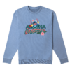 Disney Aloha Christmas Christmas Jumper - Denim Blue Acid Wash