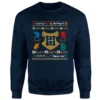 Harry Potter Houses Christmas Jumper - Navy -Cheap Christmas Franchises Store 13995254 7904996482452562