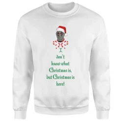 Marvel Drax Christmas Christmas Jumper - White