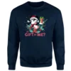 Disney A Gift For Me Christmas Jumper - Navy -Cheap Christmas Franchises Store 13995460 1184996483372845