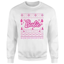 Barbie Holidays Christmas Jumper - White