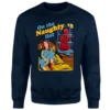 Stranger Things On The Naughty List Christmas Jumper - Navy -Cheap Christmas Franchises Store 13995494 8214996483527627