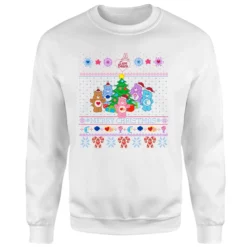 Care Bears Merry Christmas Christmas Jumper - White