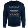 Top Gun Festive Flight Christmas Jumper - Navy 2 Top Gun Festive Flight Christmas Jumper - Navy -Cheap Christmas Franchises Store 13995538 1664996483755120