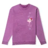 Pokemon Jigglypuff Wave Christmas Jumper - Purple Acid Wash -Cheap Christmas Franchises Store 13995659 1884996484306121