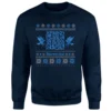 Harry Potter Ravenclaw Christmas Christmas Jumper - Navy -Cheap Christmas Franchises Store 13995686 2074996484442090