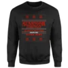 Stranger Things Seasons Greetings From The Upside Down Christmas Jumper - Black -Cheap Christmas Franchises Store 13995706 4784996484535573