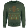 Marvel Season's Grootings Christmas Jumper - Green