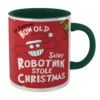 Sonic The Hedgehog How Old Saint Robotnik Stole Christmas Mug - Green -Cheap Christmas Franchises Store 14193461 6365005837878087