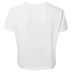 Die Hard Christmas Movie Women's Cropped T-Shirt - White -Cheap Christmas Franchises Store 14243382 1055030807610132