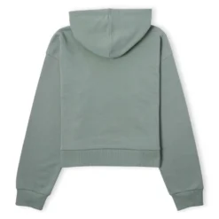 Home Alone Christmas Bauble Women's Cropped Hoodie - Khaki -Cheap Christmas Franchises Store 14245035 2005030769699090