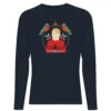 Home Alone Christmas Bauble Men's Long Sleeve T-Shirt - Navy -Cheap Christmas Franchises Store 14247485 2715031142311342