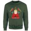 Home Alone Christmas Bauble Sweatshirt - Green